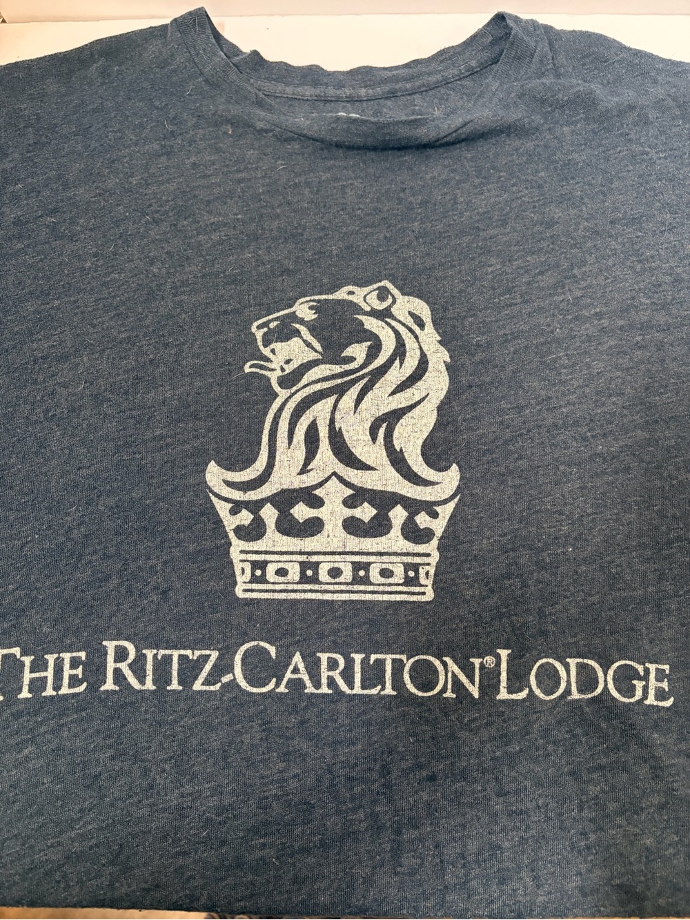 Gear For Sports Heather Navy Logo Tee